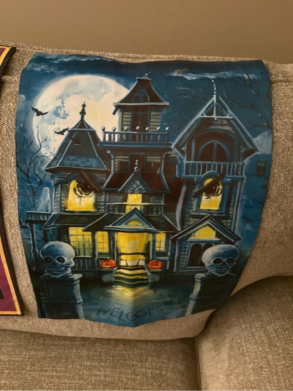 Spooky Witch Decorative Garden Flags